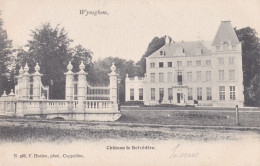 WIJNEGEM 1904 KASTEEL CHATEAU LE BELVEDERE MET SLOTGRACHT - HOELEN KAPELLEN 988 - Wijnegem