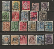 Siam Lot De 22 Timbres Différents - Siam