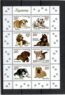 Kazakhstan 2019 . Dogs (Pupies). M/S Of 8v - Kazakhstan