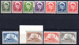 Groenland:: Yvert N° 19/27**; MNH; Le 27(*) - Ungebraucht