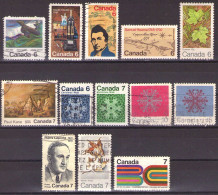 Canada 1971 - ELIZABETH II - LOT - USED - Used Stamps