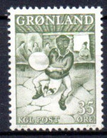 Groenland:: Yvert N° 35**; MNH - Unused Stamps