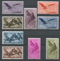 IFNI 1960 N° 137/145 ** Neufs MNH Superbe Faune Oiseaux Birds Cigogne Chardonnerets Alouettes Animaux - Ifni