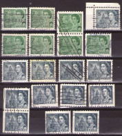 Canada 1971 - ELIZABETH II - Mi 484,494A,D,E - USED - Oblitérés