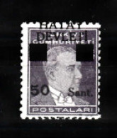 Delcampe - (H-03) 1939 BLACK "" HATAY DEVLETI "" OVERPRINTED POSTAGE STAMPS ON TURKISH REPUBLIC POSTAGE STAMPS MH* ERROR NO GUM - 1934-39 Sandschak Alexandrette & Hatay