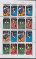 Zirkus Kleinbogen Postfrisch Mittig Gefaltet, Elefant, Tiger, Akrobaten - 1971-1980