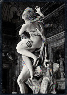 ITALIE ROMA MUSEO BORGHESE PLUTONE RAPISCE PROSERPINA PARTICOLARE OPERA DI GIAN LORENZO BERNINI C.P. BRILLANTE ARGENTEE - Museos