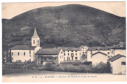 Aldudes Environs De L'église Et Du Jeu De Paume CPA 64 Pyrénées-Atlantiques - Aldudes