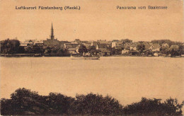 Fürstenberg - Panorama Vom Baalensee Gel.1919 - Fürstenberg