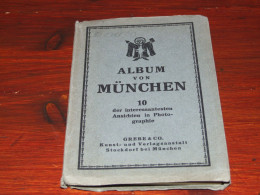 66406-          ALBUM VON MÙNCHEN MIT 10 ANSICHTEN - CA. 9 X 14CM. - München