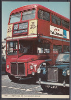 Action !! SALE !! 50 % OFF !! ⁕ GB 1977 - LONDON FAMILIAR FEATURES OF THE LONDON SCENE ⁕ Used Postcard - Bus & Autocars