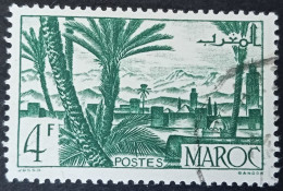 Maroc 1947-49 - YT N°256 - Oblitéré - Usati