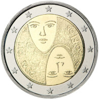 Pièce Commémorative 2 Euro Finlande  2006 "  100 ème Anniversaire Du Sufrage Universel Homme - Femme" - Finlandía