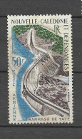 Timbre Oblitéré Nouvelle Calédonie,  PA N°70 YT, Barrage De Yaté - Used Stamps