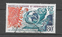 Timbre Oblitéré Nouvelle Calédonie,  PA N°140 YT, Journée De La Météorologie Mondiale - Used Stamps