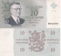 FINLANDIA 10 MARKKAA 1963 PIK 104 FDS - Finnland