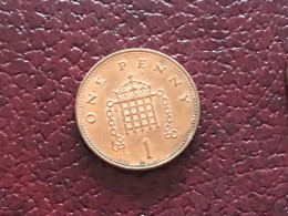 Münze Münzen Umlaufmünze Großbritannien 1 Penny 1998 - 1 Penny & 1 New Penny