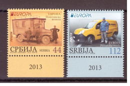 Serbien / Serbia / Serbie 2013 Satz/set EUROPA ** - 2013