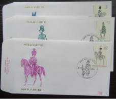 FDC 2031/33 'Solidariteit' - 1981-1990