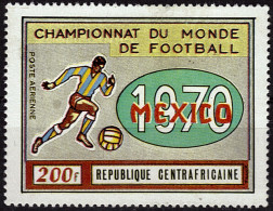 CENTRAFRIQUE    PA 88   * *   Cup 1970  Football  Soccer Fussball - 1970 – Mexico