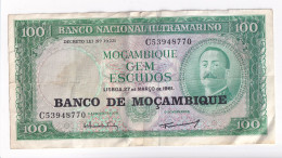 Mozambique - 100 Escudos - 1961 - Mozambico