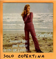 SOLO COPERTINA - 7" - DALIDA - Comment Faire Pour Oublier - EX  FRA - Andere & Zonder Classificatie