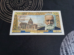 France, 500 Francs, Victor Hugo, 7/1/1954-N-E 5- SUP - Autres & Non Classés