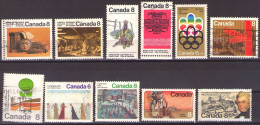 Canada 1974 - ELIZABETH II - LOT - USED - Oblitérés