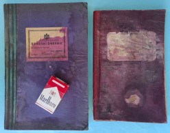 "DEDINJE" Jadran Brodarsko Dd Sušak (Rijeka) 2. Brodska Dnevnika Iz 1931/32 * Croatia Lot Of 2. Vintage Sailing Logbook - Autres & Non Classés