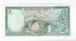 Lebanon - 5 Livres - 1943-date - Líbano