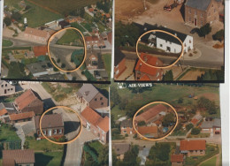 Kinrooi / Ophoven : Leustr. , Reystr. , De Belder , Merelhofstr. , Vennerweg,Honsdries, ..  ---  8 Luchtfoto's - Kinrooi