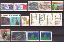 Canada 1974-75 - ELIZABETH II - LOT - USED - Used Stamps