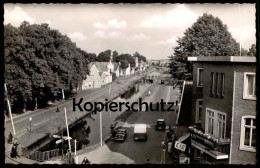 ÄLTERE POSTKARTE PAPENBURG HAUPTKANAL EIS EISDIELE Kanal Straßenschild Leer Ansichtskarte AK Postcard Cpa - Papenburg