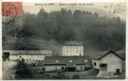Cpa  Cirey (54) La Scierie Et Le Château De Pot De Vin - Cirey Sur Vezouze