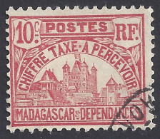 MADAGASCAR 1908-24 - Yvert T11° - Tasse | - Strafport