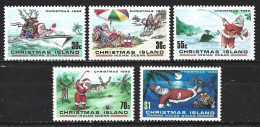 Christmas Island 1986. Scott #189-9 (MNH) Christmas  (Complete Set) - Christmas Island