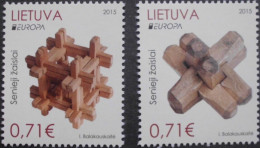 Litauen      Historisches Spielzeug    Europa Cept   2015  ** - 2015