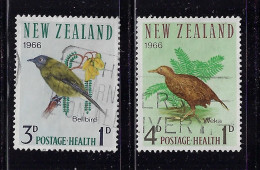 NEW ZEALAND 1966 SCOTT #B71,B72  USED - Gebruikt