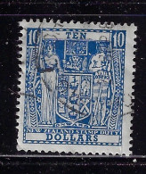 NEW ZEALAND 1967 POSTAL-FISCAL STAMP SCOTT #AR105 USED - Fiscaux-postaux