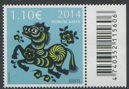 Estonia:Unused Stamp Chinese Horse Year, 2014, MNH - Estonie