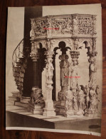 Photo 1880's  Tirage Albuminé Albumen Print Vintage Pulpito Del Duomo Di Pisa Pise Brogi - Lieux
