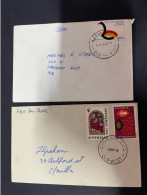 19-11-2023 (2 V 44) Australia (2 Older Covers) 1960's + 1970's - Covers & Documents
