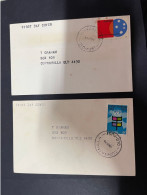 19-11-2023 (2 V 44) Australia (2 Older Covers) 1970's - Cartas & Documentos