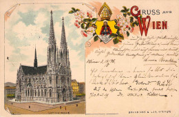 Wien - Votivkirche Gel.1896 AKS - Iglesias