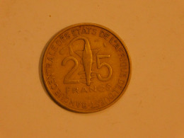 Banque Centrale Des Etats De L'Afrique De L'ouest 25 Francs 1970 - Autres & Non Classés