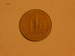 Banque Centrale Des Etats De L'Afrique De L'ouest 10 Francs 1981 - Autres & Non Classés