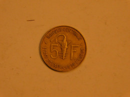 Banque Centrale Des Etats De L'Afrique De L'ouest 5 Francs 1975 - Sonstige & Ohne Zuordnung