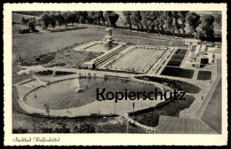 ÄLTERE POSTKARTE WOLFENBÜTTEL STADTBAD FREIBAD SCHWIMMBAD GASTSTÄTTE R. ERDELEN Bath Ansichtskarte AK Cpa Postcard - Wolfenbuettel