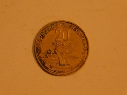 Côte Française Des Somalis 20 Francs 1952 - Französische Somaliküste