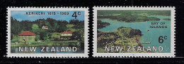 NEW ZEALAND 1969 KERIKERI 150th ANNIVERSARY  SCOTT #427,428 MNH - Unused Stamps